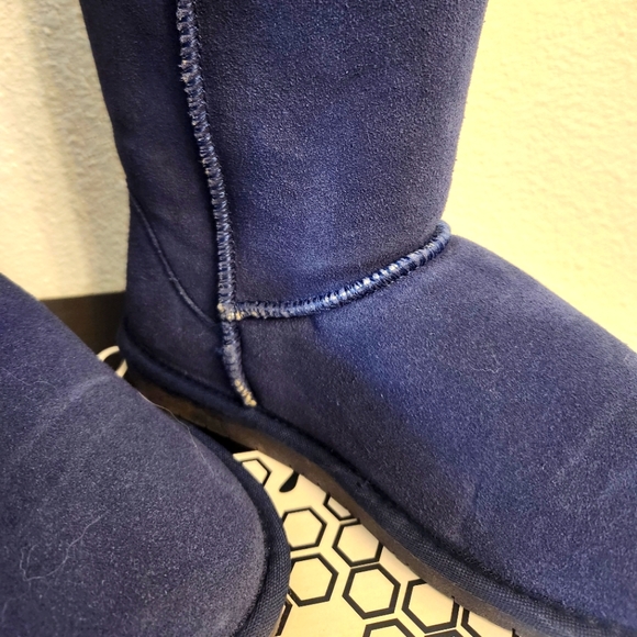 Blue tall boots - Picture 6 of 8